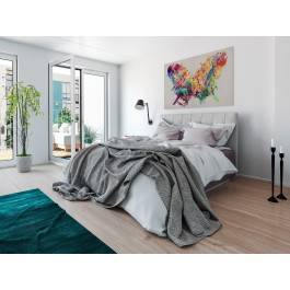 Motylarium - nowoczesny obraz na płótnie - 120x80 cm