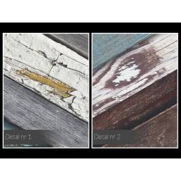 Sztuka przemijania - nowoczesny obraz na płótnie - 120x80 cm Sztuka przemijania - nowoczesny obraz na płótnie - 120x80 cm