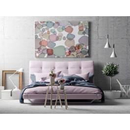 Kamienie milowe - nowoczesny obraz na płótnie - 120x80 cm
