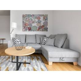 Kamienie milowe - nowoczesny obraz na płótnie - 120x80 cm