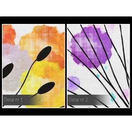 Podmuch radości - nowoczesny obraz na płótnie - 120x80 cm Podmuch radości - nowoczesny obraz na płótnie - 120x80 cm