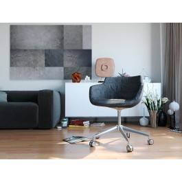 Proste zawiłości - nowoczesny obraz na płótnie - 120x80 cm