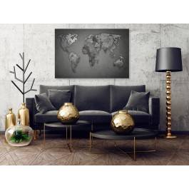 Epoka kamienia - nowoczesny obraz na płótnie - 120x80 cm