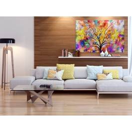 Monsun zmian - nowoczesny obraz na płótnie - 120x80 cm