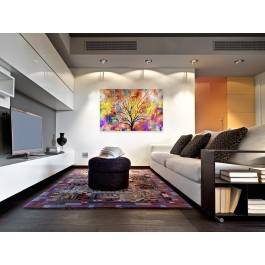 Monsun zmian - nowoczesny obraz na płótnie - 120x80 cm