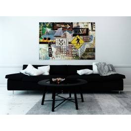 Podróż dookoła Ameryki - nowoczesny obraz na płótnie - 120x80 cm