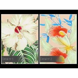 Ogrody Semiramidy - nowoczesny obraz na płótnie - 120x80 cm