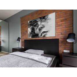 Osobista refleksja - nowoczesny obraz na płótnie - 120x80 cm