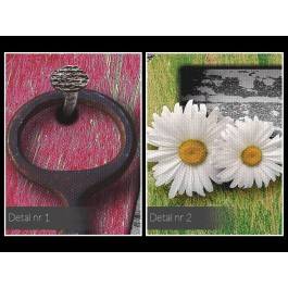 Domowe ognisko - nowoczesny obraz na płótnie - 120x80 cm