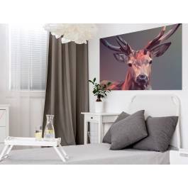 Deer 2.0 - nowoczesny obraz na płótnie - 120x80 cm Deer 2.0 - nowoczesny obraz na płótnie - 120x80 cm