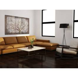 Rustykalny spokój - nowoczesny obraz na płótnie - 120x80 cm