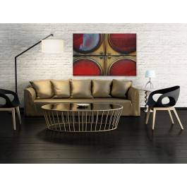 Światła jupiterów - fotoobraz do salonu - 120x80 cm