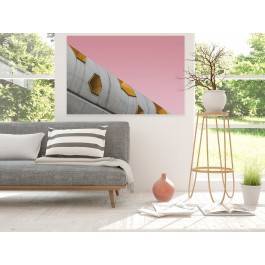 Millennial pink - nowoczesny obraz na płótnie Millennial pink - nowoczesny obraz na płótnie