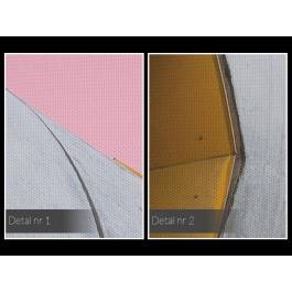 Millennial pink - nowoczesny obraz na płótnie - 120x80 cm Millennial pink - nowoczesny obraz na płótnie - 120x80 cm