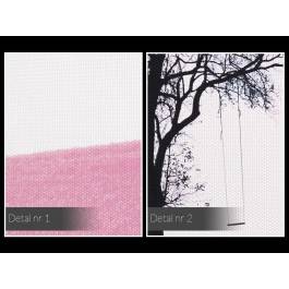 Oaza zadumy - nowoczesny obraz na płótnie - 120x80 cm