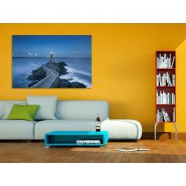 Latarnia morska - fotoobraz do sypialni - 120x80 cm