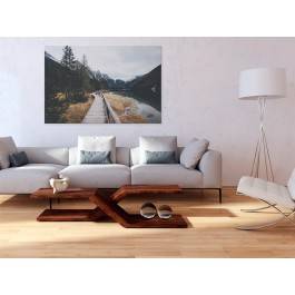 Przed siebie - fotoobraz do salonu - 120x80 cm