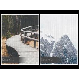 Przed siebie - fotoobraz do salonu - 120x80 cm