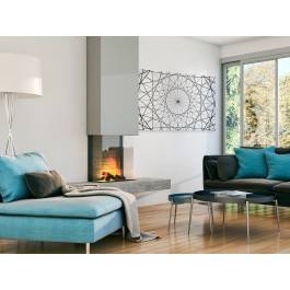 W sieci - fotoobraz do sypialni - 120x80 cm