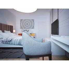 W sieci - fotoobraz do sypialni - 120x80 cm