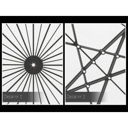 W sieci - fotoobraz do sypialni - 120x80 cm