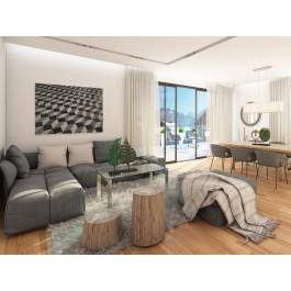 Kubatura - nowoczesny obraz na płótnie - 120x80 cm Kubatura - nowoczesny obraz na płótnie - 120x80 cm