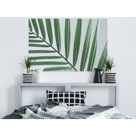 Ukojenie w zieleni - fotografia na płótnie - 120x80 cm