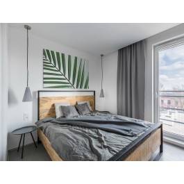 Ukojenie w zieleni - fotografia na płótnie - 120x80 cm