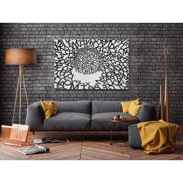 Kłębek myśli - nowoczesny obraz na płótnie - 120x80 cm Kłębek myśli - nowoczesny obraz na płótnie - 120x80 cm