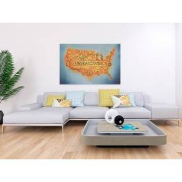 Unknown tour - fotografia na płótnie - 120x80 cm