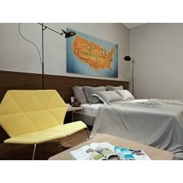 Unknown tour - fotografia na płótnie - 120x80 cm