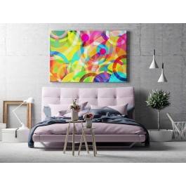 Klub marzycieli - nowoczesny obraz na płótnie - 120x80 cm