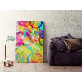 Klub marzycieli - nowoczesny obraz na płótnie - 120x80 cm