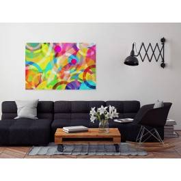 Klub marzycieli - nowoczesny obraz na płótnie - 120x80 cm