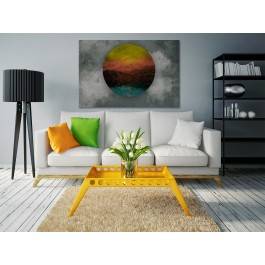 Wszystkie kolory podróży - nowoczesny obraz na płótnie - 120x80 cm