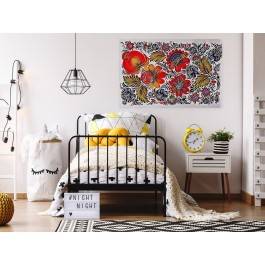 Folklove - nowoczesny obraz na płótnie - 120x80 cm