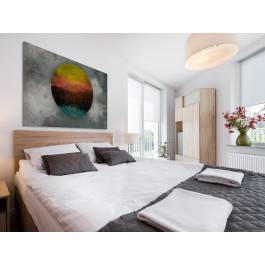 Wszystkie kolory podróży - nowoczesny obraz na płótnie - 120x80 cm