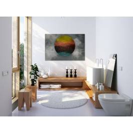 Wszystkie kolory podróży - nowoczesny obraz na płótnie - 120x80 cm