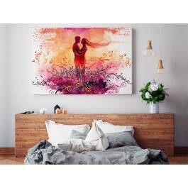 Randez-vous - nowoczesny obraz na płótnie - 120x80 cm