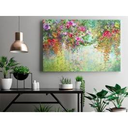 Wonny woal - nowoczesny obraz na płótnie - 120x80 cm