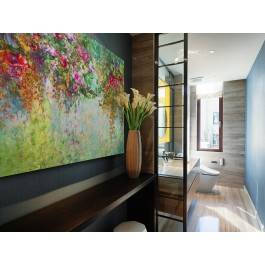 Wonny woal - nowoczesny obraz na płótnie - 120x80 cm