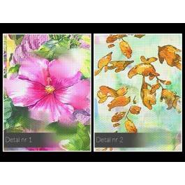 Wonny woal - nowoczesny obraz na płótnie - 120x80 cm