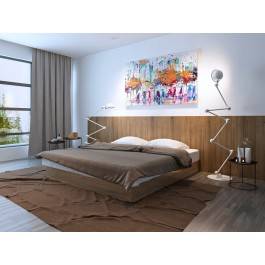 Antropologia codzienności - nowoczesny obraz na płótnie - 120x80 cm