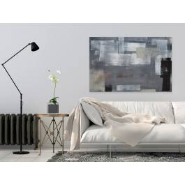 Dyskursy współczesności - nowoczesny obraz na płótnie - 120x80 cm