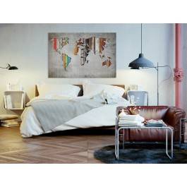 Porządek świata - nowoczesny obraz na płótnie  - 120x80 cm