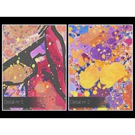 Oktawy miłości - nowoczesny obraz na płótnie - 120x80 cm Oktawy miłości - nowoczesny obraz na płótnie - 120x80 cm