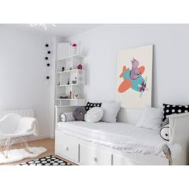 Awiator Filip - nowoczesny obraz na płótnie - 50x70 cm Awiator Filip - nowoczesny obraz na płótnie - 50x70 cm