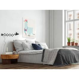 Globtroter Karol - nowoczesny obraz na płótnie - 50x70 cm