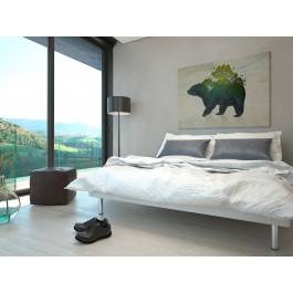 Sieć naturalnych powiązań - nowoczesny obraz na płótnie - 120x80 cm Sieć naturalnych powiązań - nowoczesny obraz na płótnie - 120x80 cm