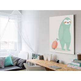 Urlopowicz Grześ - nowoczesny obraz na płótnie - 50x70 cm